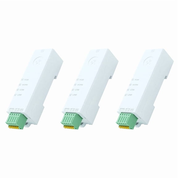 3X RS485 to Ethernet Converter Tiny Size Serial Server -DR134 Support /UDP/HTTP/DHCP/DNSP Modbus /RTU