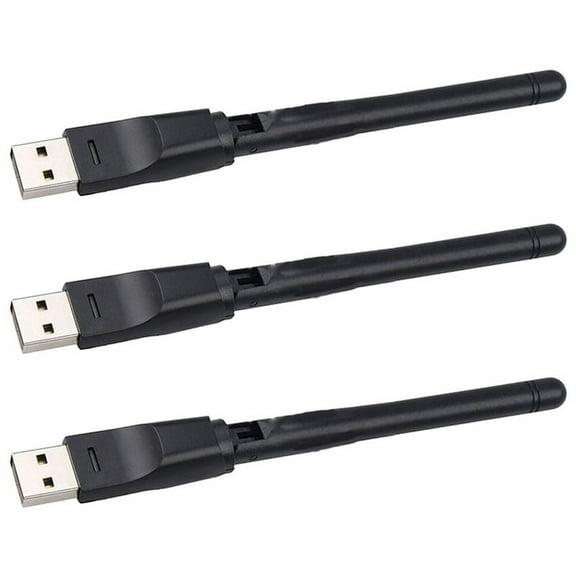 3X RT5370 Wireless Card Portable 2.4G 150Mbps USB WiFi Adapter Wifi Antenna USB WiFi Receiver for PC and TV Box