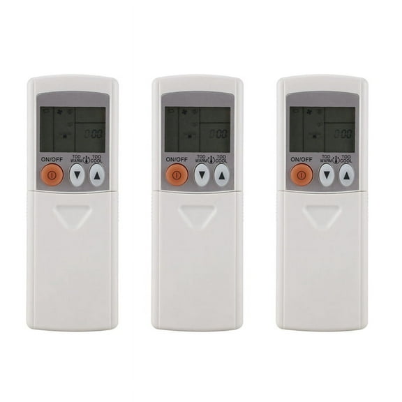 3X Remote Control KD06ES for KM09A KM09D KM09E Air Conditioner,3 x Remote control,white