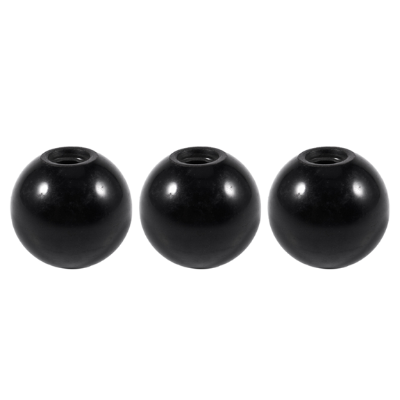 3X Replacement Black Bakelite 35 mm Diameter Ball Lever Knob