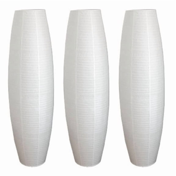 3X Rice Paper Floor Lamp Tall Lamp Lights Living Room Decor Special Paper Stand Lights