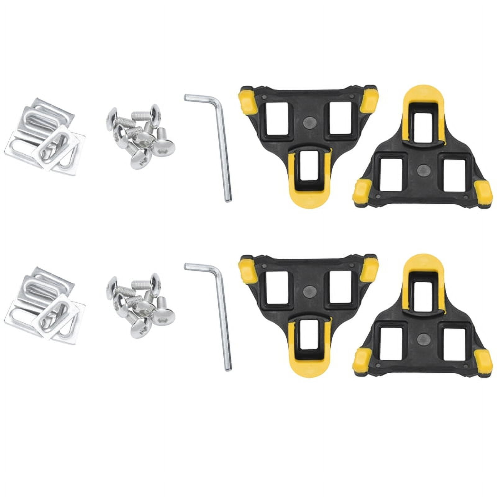 3X Road Bike Cleats 6 Degree Float SelfLocking Cycling Pedals Cleat