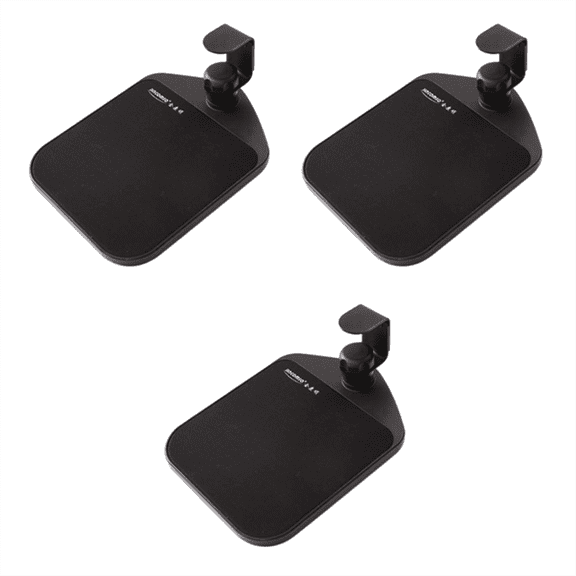 3X Rotatable 360 Degree Fixed Mouse Pad, Tray Accessory, Wrist Guard Black