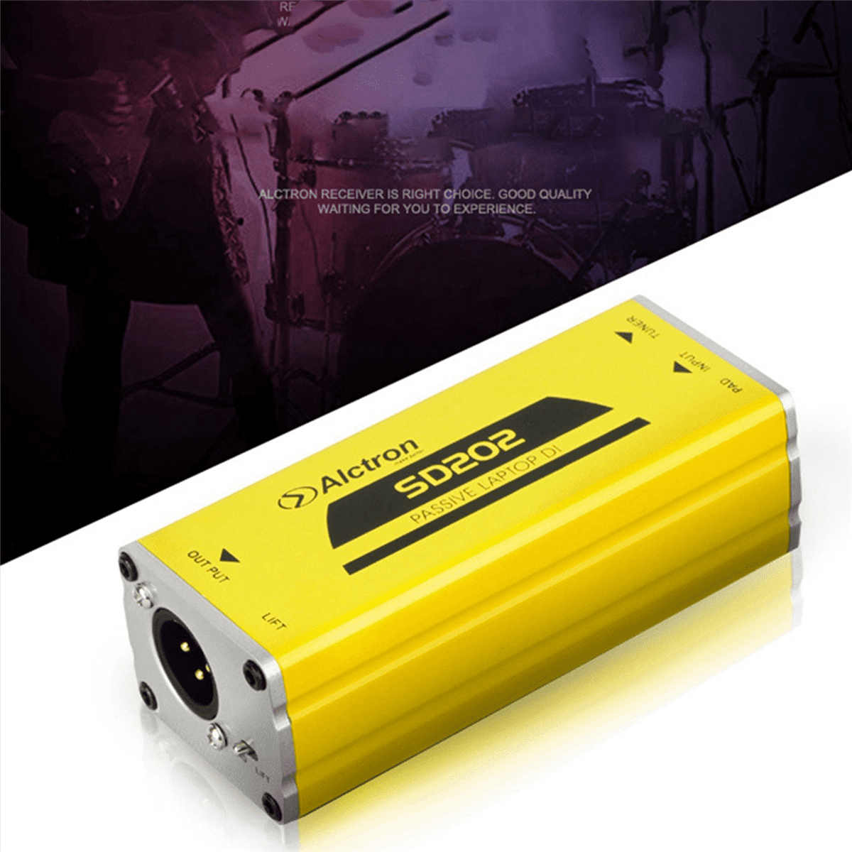 3X SD202 Passive DI Box Impedance Conversion DI BOX Electric Guitar