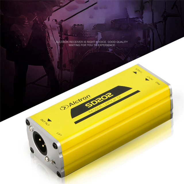 3X SD202 Passive DI Box Impedance Conversion DI BOX Electric Guitar