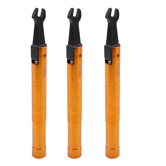 3X  SMA Torque Wrench  Connector Opening 8MM Electrommunication Coax Adapter Convertor Straight Goldplated Spanner