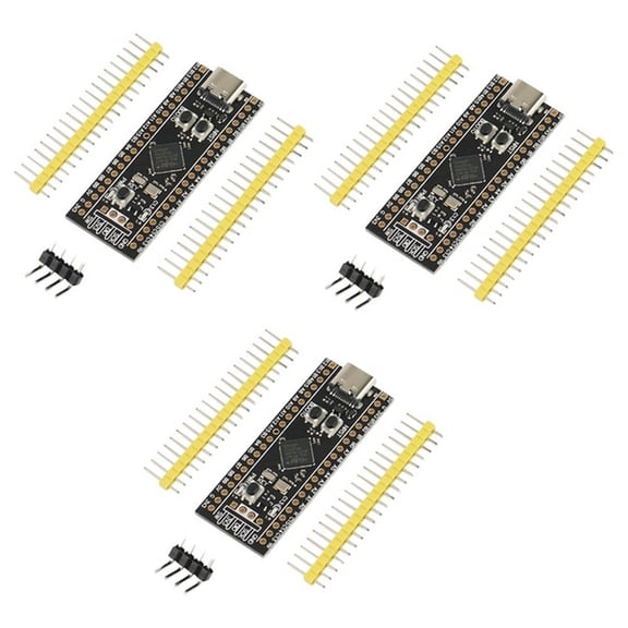 3X STM32F411 Development Board, STM32F411CEU6 STM32F4 Learning Board, Support For Micropython/Programming