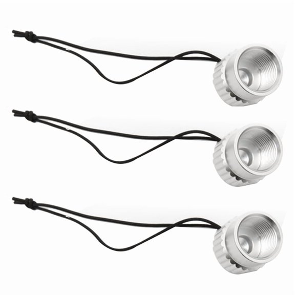 3X Scuba Diving Threaded Dust Cap Plug Cover Din 5/8-14NPS Dust Cap Tank Valve End Cap Accessory Part Silver,3 x DIN Tank Valve Dust Plug,Silver