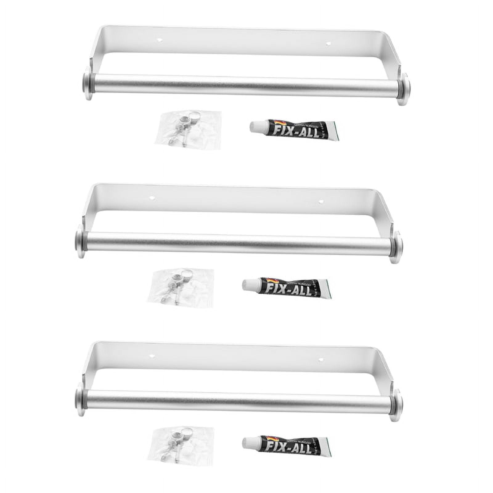 3X Self Adhesive & Wall Mount Paper Towel Holder & Dispenser,Kitchen