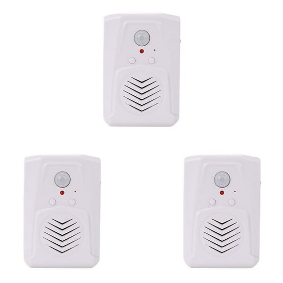 3X Sensor Motion Door Switch MP3 Doorbell Wireless PIR Motion Sensor Voice Welcome Door Entry Alarm