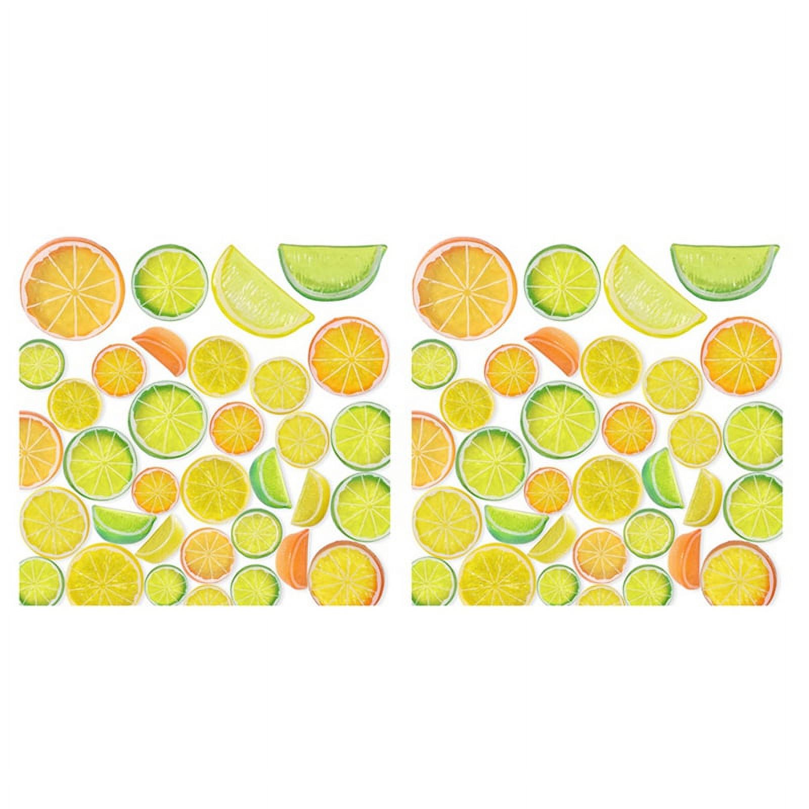 3X Simulation Lemon Slices Plastic Artificial Lemon Slice, Simulation