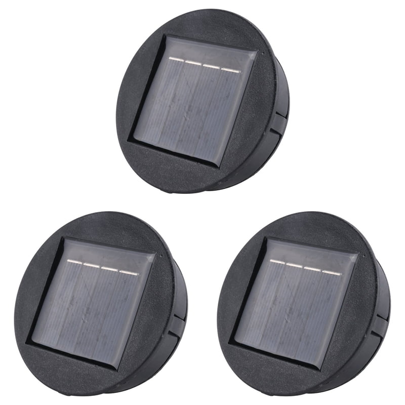 3X Smart Garden Solar Powered Replacement Round LED Light Box Solar ...