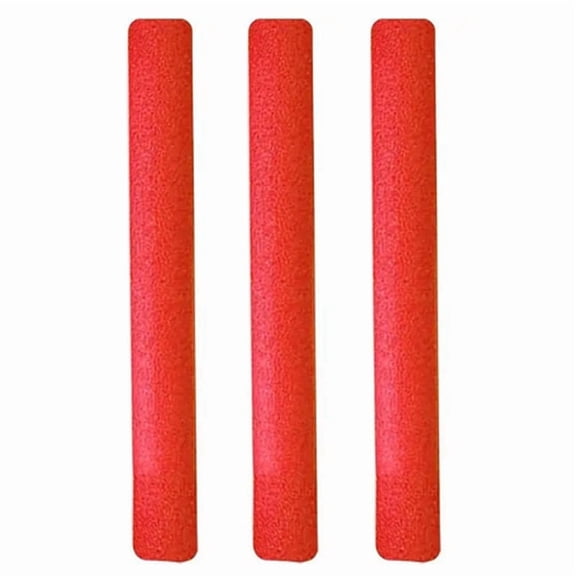3X Soft Foam Swimming Pool Float Tube, Swim Aid Foam Stick, Foam Pole Float Ball, Pool Accessories,3x Swimming Pool Foam,Red