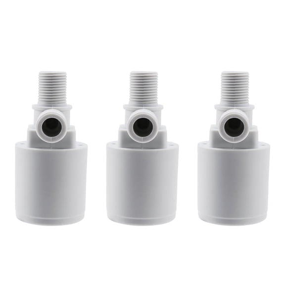 3X Solar Water Tank Water Tower Pool Automatic Water Level Controller Plastic Float Valve Water Stop