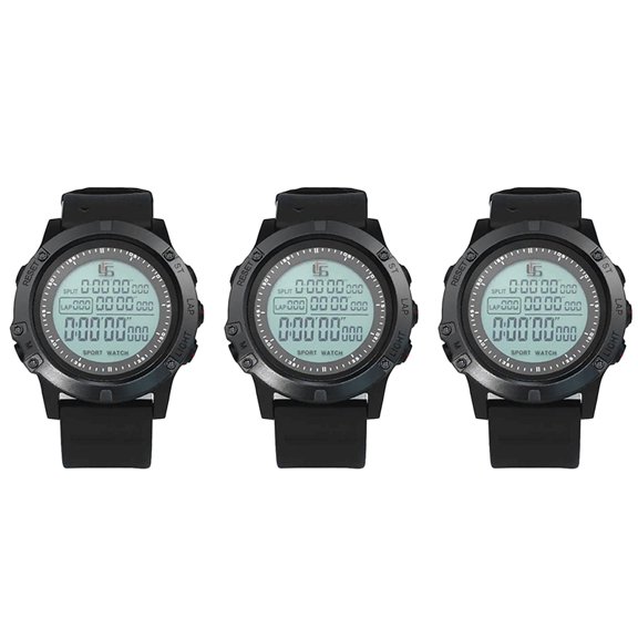 3X Stopwatch Digital Soccer Stop Watch Timer for Coaches 100 Lap Memory Water Countdown Stopwatch