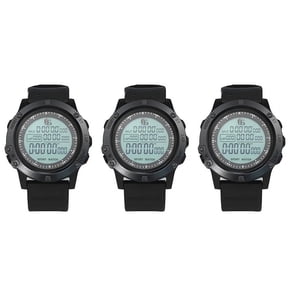 3X Stopwatch Digital Soccer Stop Watch Timer for Coaches 100 Lap Memory Water Countdown Stopwatch