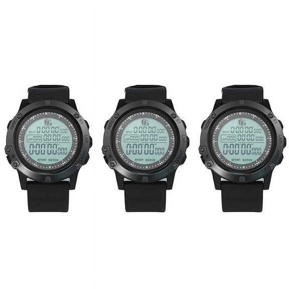 3X Stopwatch Digital Soccer Stop Watch for Coaches 100 Lap Memory Water Countdown Stopwatch