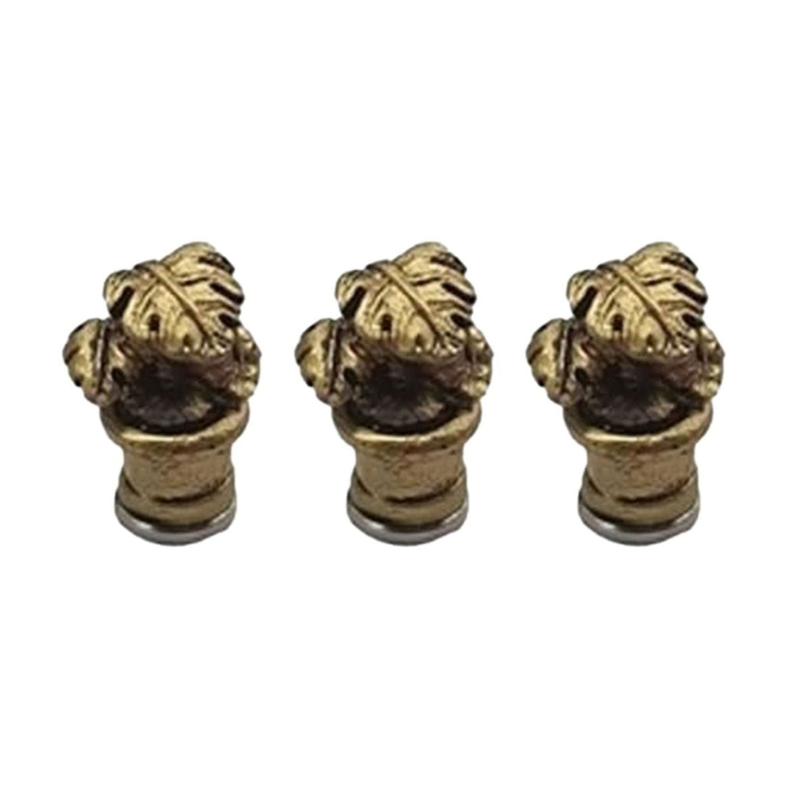 3X Summer Ornament Desktop Dress up Hinge Head Home Decoration Vintage