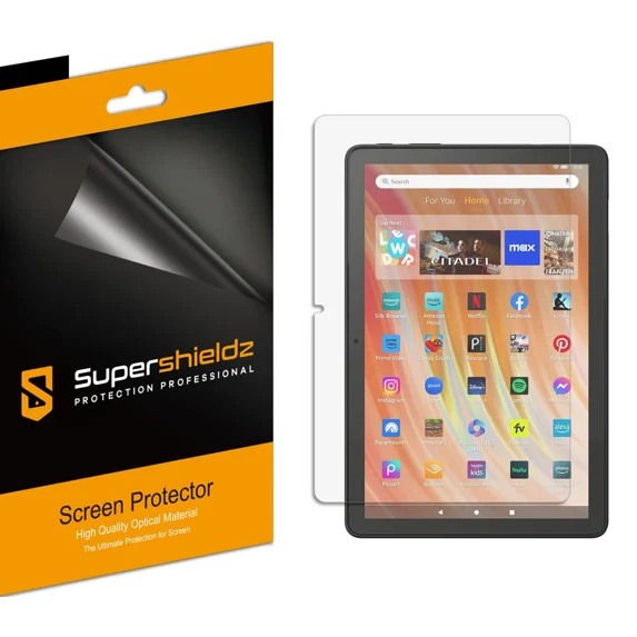 3X Supershieldz Clear Screen Protector For Fire Hd 10 (2023)