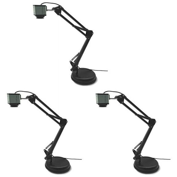 3X Teacher Document Camera,8 Megapixel Autofocus USB Document Camera for Distance Education Teaching Web Conference,3 x document camera,Black