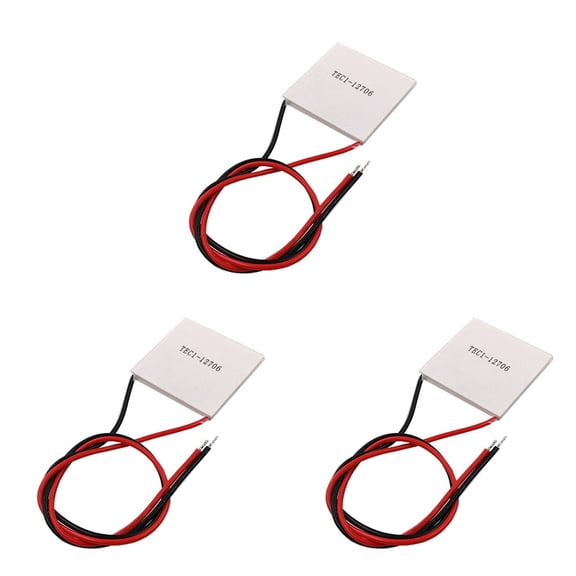 3X Tec1-12706 Thermoelectric Cooler Peltier 40x40mm 12v Semiconductor Refrigeration Qcmax 60-72w Refrigeration Piece