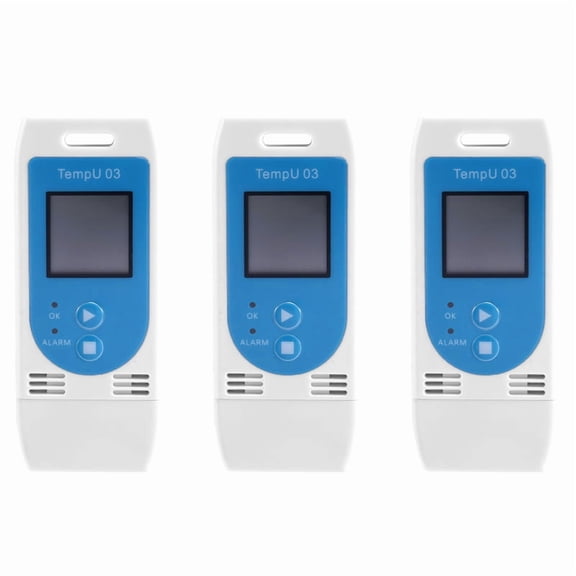 3X TempU 03 USB Temp & Humidity Data Logger  TEMP Data Logger Recorder Humiture Recording Meter with 32,000 Capacity