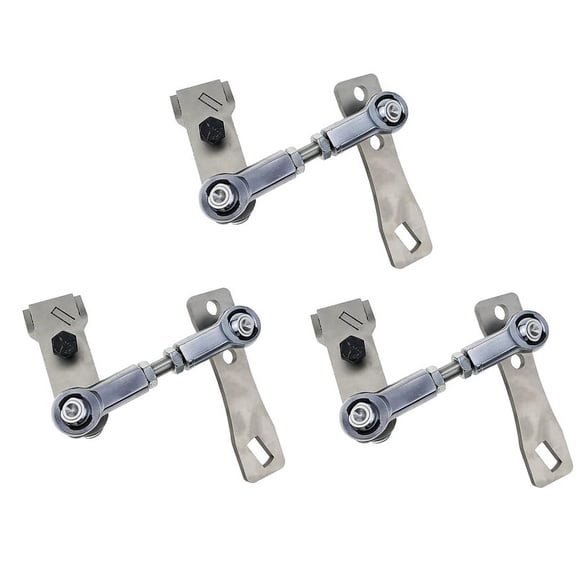 3X Transfer Case Linkage Kit Fits for XJ Comanche MJ 1986-2001 Easy to Install,3 x Transfer Case Linkage,Silver