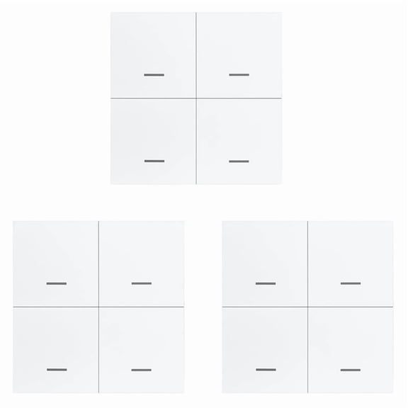 3X Tuya ZigBee Smart Scene Switch 4 Gang Smart Switch 12 Scene Switch Push Button Controller Supports Home Assistant