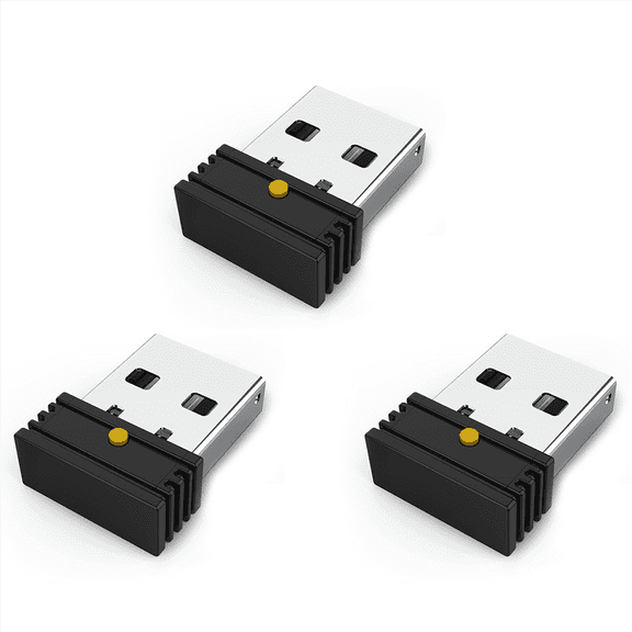 3X USB Mouse Jiggler Undetectable Automatic Computer Mouse Mover Jiggler Simulator Mouse Movement Keeps Computer Awake,3 x USB Mouse Jiggler,Black