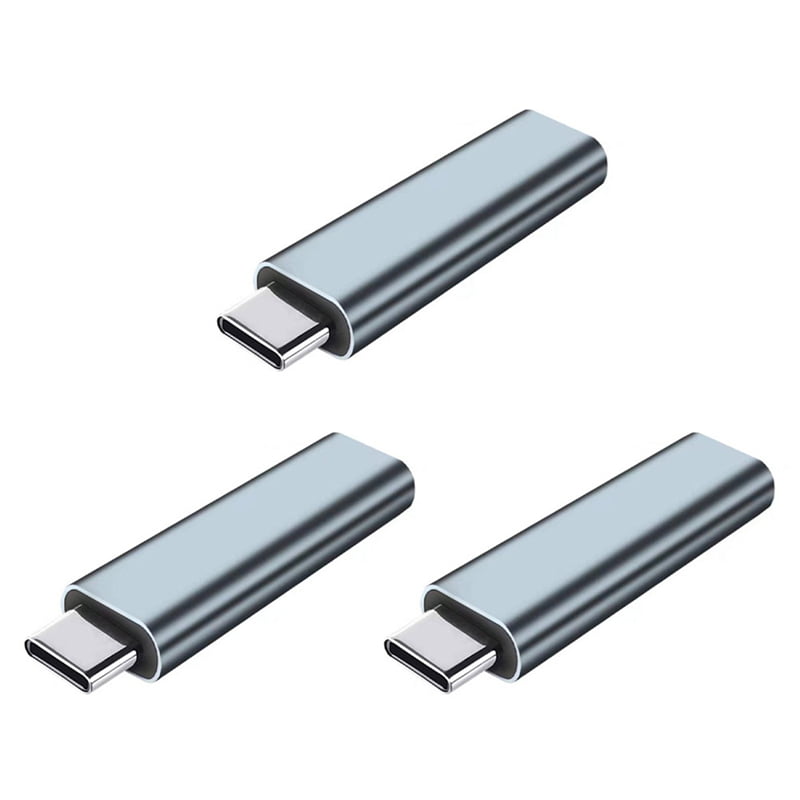 3X USB Type-C Virtual Display Adapter DDC EDID Dummy Plug Headless ...