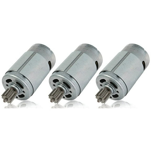 3X Universal 390 18000RPM Electric Motor RS390 6V Motor Drive Engine Accessory for Kids Ride Toys Replacement Parts