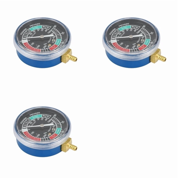 3X Universal Motorcycle Carburetor  Vacuum Gauge Balancer Synchronizer for //