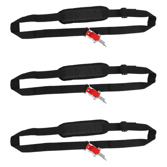 3X Universal Single Shoulder Padded Harness Strap for Brush Cutter Trimmer for