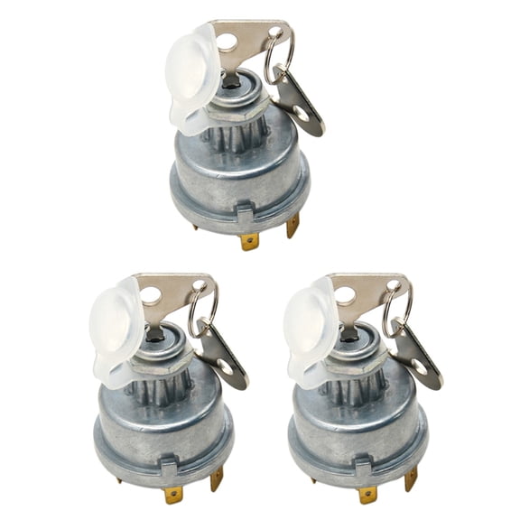 3X Universal Tractor Plant Ignition Switch with Keys Ignition for 128SA 30 275 Case 35670