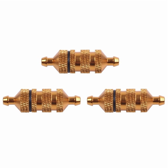 3X Upgrade Aluminum Alloy 1/10 Filter Spare Parts for RC Engine Nitro