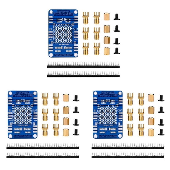 3X Vector Network Analyzer Test Board Kit for Network Analysis Test Board Demo Board