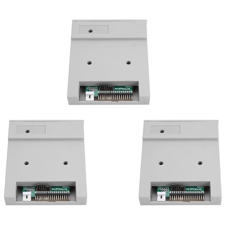 3X Version SFR1M44-U100K USB Emulator Gray 3.5In 1.44MB USB SSD Floppy Drive Emulator for Electronic Keyboard