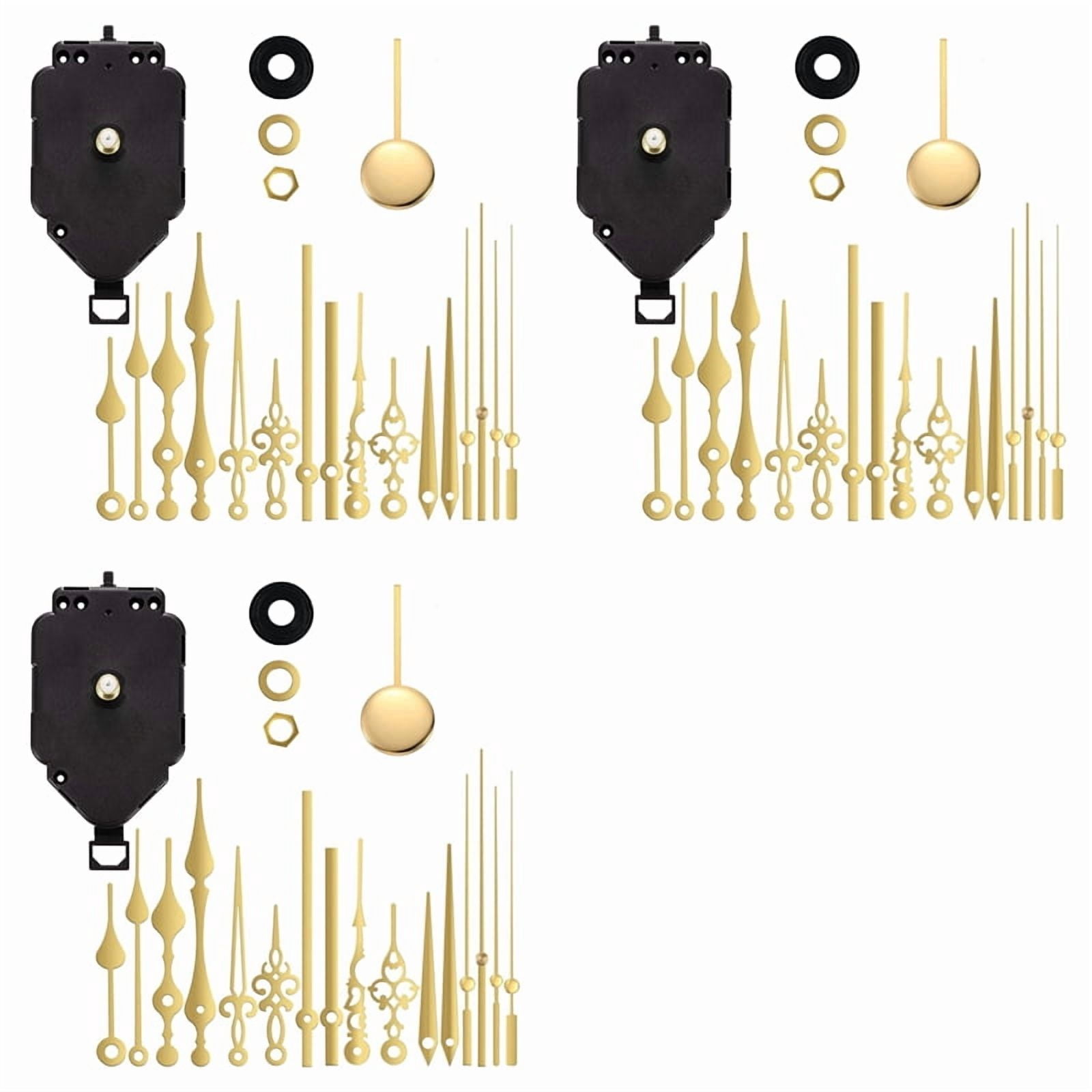 3X Wall Silent Pendulum Quartz Clock Movement, Pendulum Clock Mechanism ...