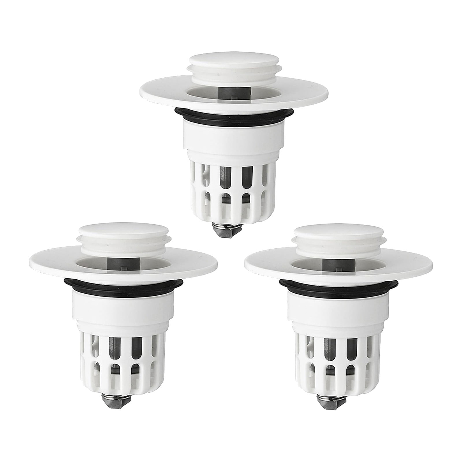3X Wash Basin Stoppers, Clearance Under $5 Dienrx Basin Filter Plastic ...