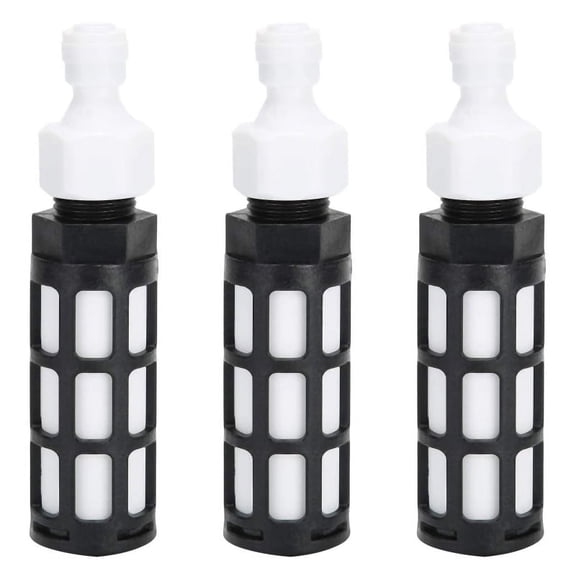 3X Water Filter for Pump and Water Sprayer Misting System for 1/4 Inch Water Hose