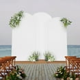 thumbnail image 1 of 3X White Arch Backdrop Stand Set Wedding Arch Stand Backdrop Decor with Covers, 1 of 20
