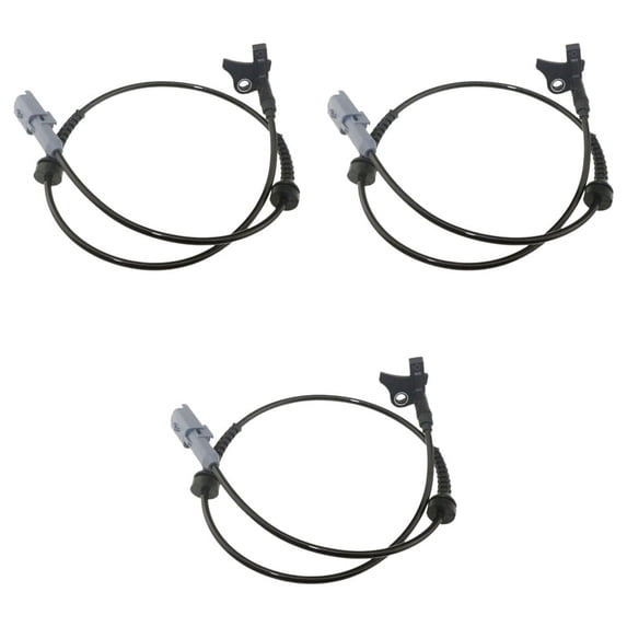 3X for 307 408 3008 C4L Back Wheel Speed Sensor Front & Rear ABS Speed Sensor ABS Sensor 9811802580