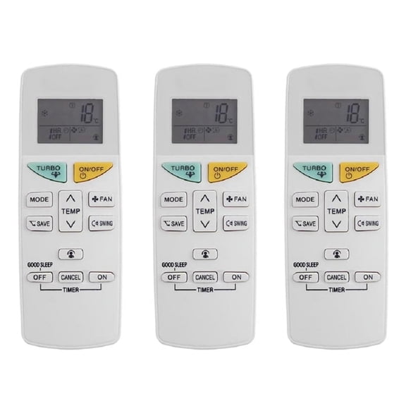 3X for CONTROL Remoto para Aire Acondicionado ARC470A1 ARC469A5 FTX35JV RX35JV,3 x remote control,White