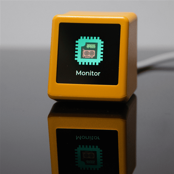 3X for NerdMiner BitCoin Cryptocurrency Display Stocks,Currency Exchange Rate,Price Tracker Ticker Weather Time Clock C,3 x Display,Yellow