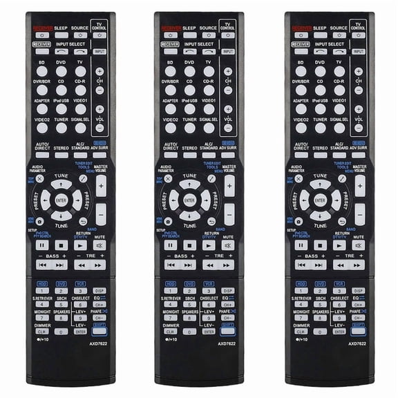 3X for Amplifier Remote Control AXD7622 Universal VSX-521 AXD7660 VSX-422-K