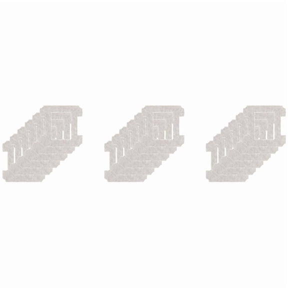 3X for  Winbot W1 Pro Window Vacuum Cleaner Spare Parts Mop Cloths Rag Replacement Accessories