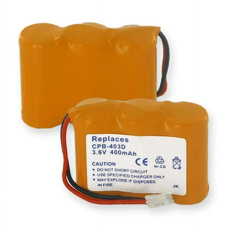 3X2/3AA NCAD 400mAh/D CONNECTOR Cordless Battery