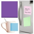 thumbnail image 1 of 3X3 Removable Super Sticky Note Purple,Sticky Notes*100 Pieces/1 Book,3*3 Feet Tearable and Super Sticky Notes, Bright Colors 100 Sheets, 1 of 2