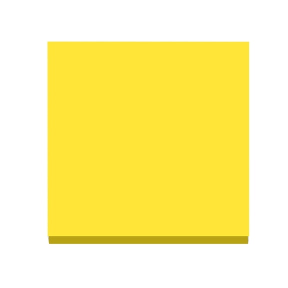 3X3 Removable Super Sticky Notes Fluorescent Yellow Jwdx Sticky Notes 3*3 Feet Tearable and Super Sticky Notes, Bright Colors 100 Sheets