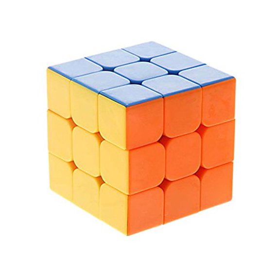 3X3X3 Stickerless Speed Cube with Free Transparent Piggy Bank (3X3 Cube)